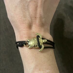 Gold Turtle Wrap Bracelet